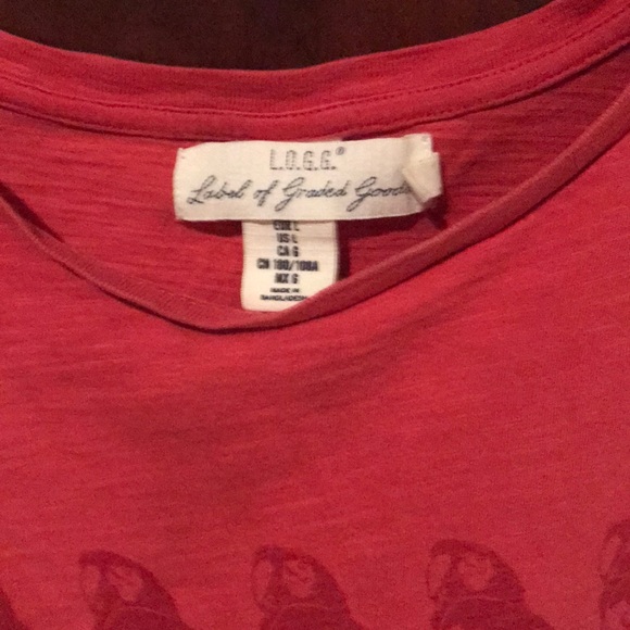 H&M LOGG Parrots Graphic Tee - Picture 2 of 3